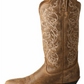TCWWT0025 Twisted X Wms Floral Bomber Brown Boots
