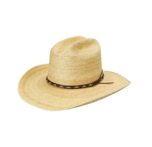 HG4A-OAK+C+B126B Sunbody Hat Cattleman Oak 4'' Brim