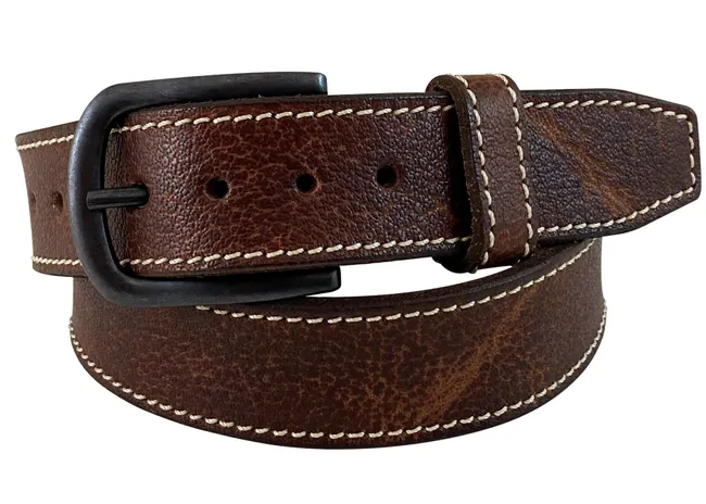 9554500-200 Roper Wms Brown Leather Belt