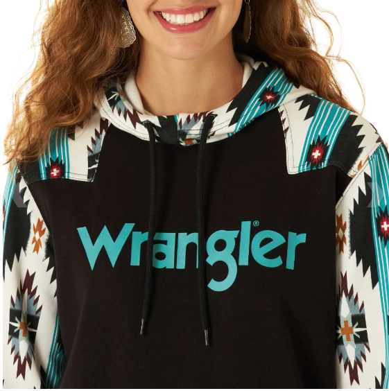 112317334 Wrangler Wmns Retro Punchy Hoodie