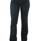 XCP2246592 Wrangler Wms Mid Rise Blue Jewel Jeans 34