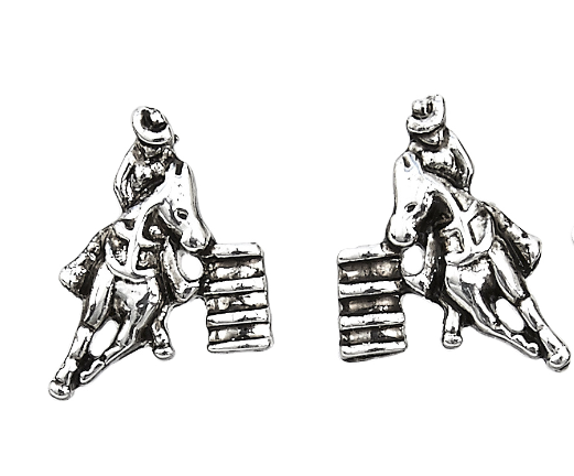 JE140 Brigalow Barrel Racer Earrings