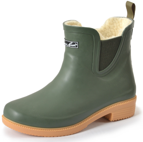 T3W28411 Thomas Cook Dark Khaki Wynyard Gumboots