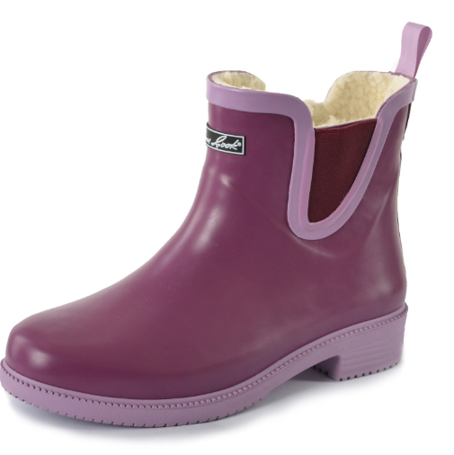 T3W28411 Thomas Cook Plum Wynyard Gumboots