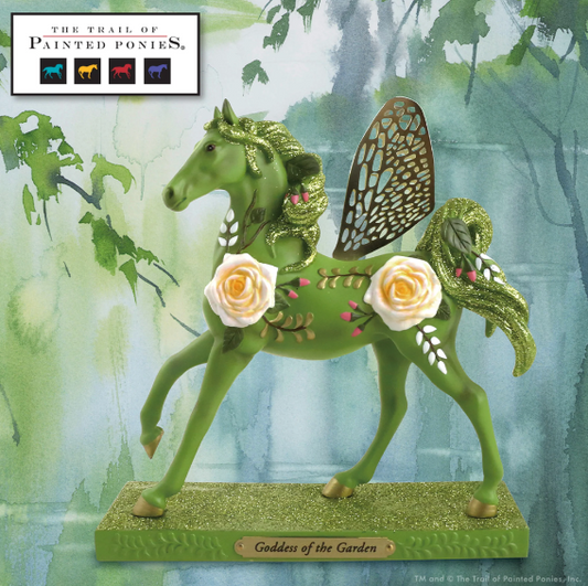 6012581 Goddess Of The Garden Painted Pony