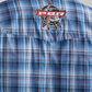112324696 Wrangler men's USA PBR Snap Pocket LS Shirt