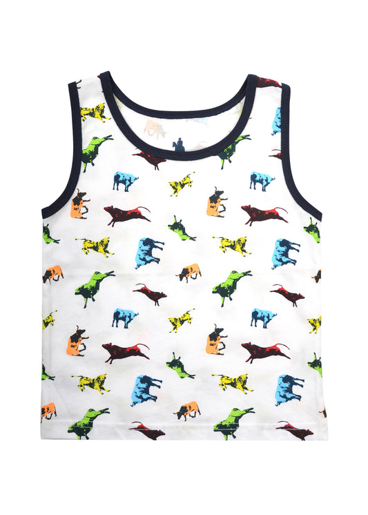 T1W3903095 Thomas Cook Boys Singlet - Twin Pack