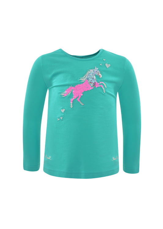 T1W5507133 Thomas Cook Girls Toby Horse L/S Top