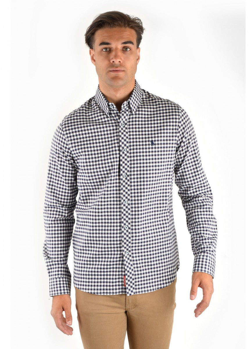 T2S1120036 Stanley Mens Check L/S Shirt