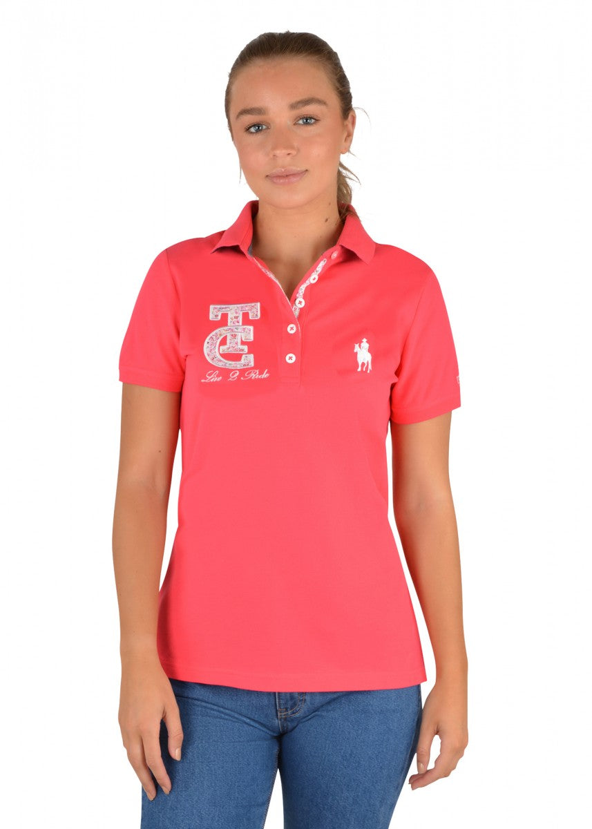 T2S2523066 Wmns Freesia S/S Polo