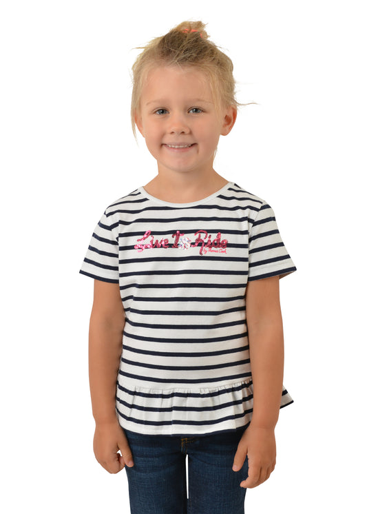 T2S5517096 Girls Bloom Frillhem Tee