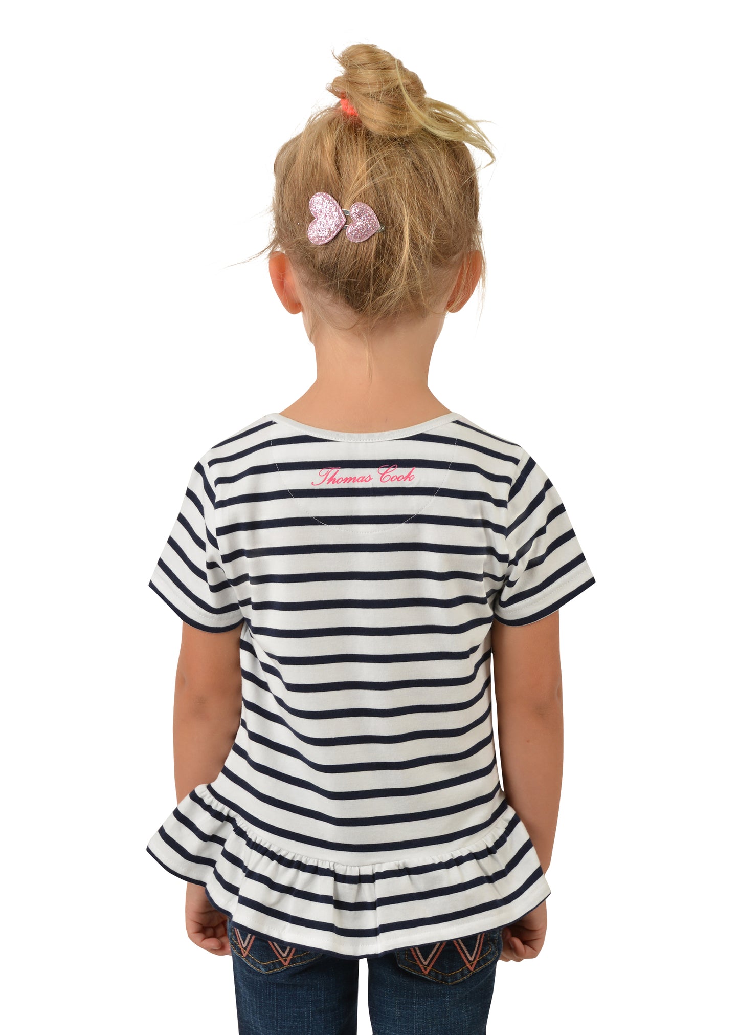 T2S5517096 Girls Bloom Frillhem Tee