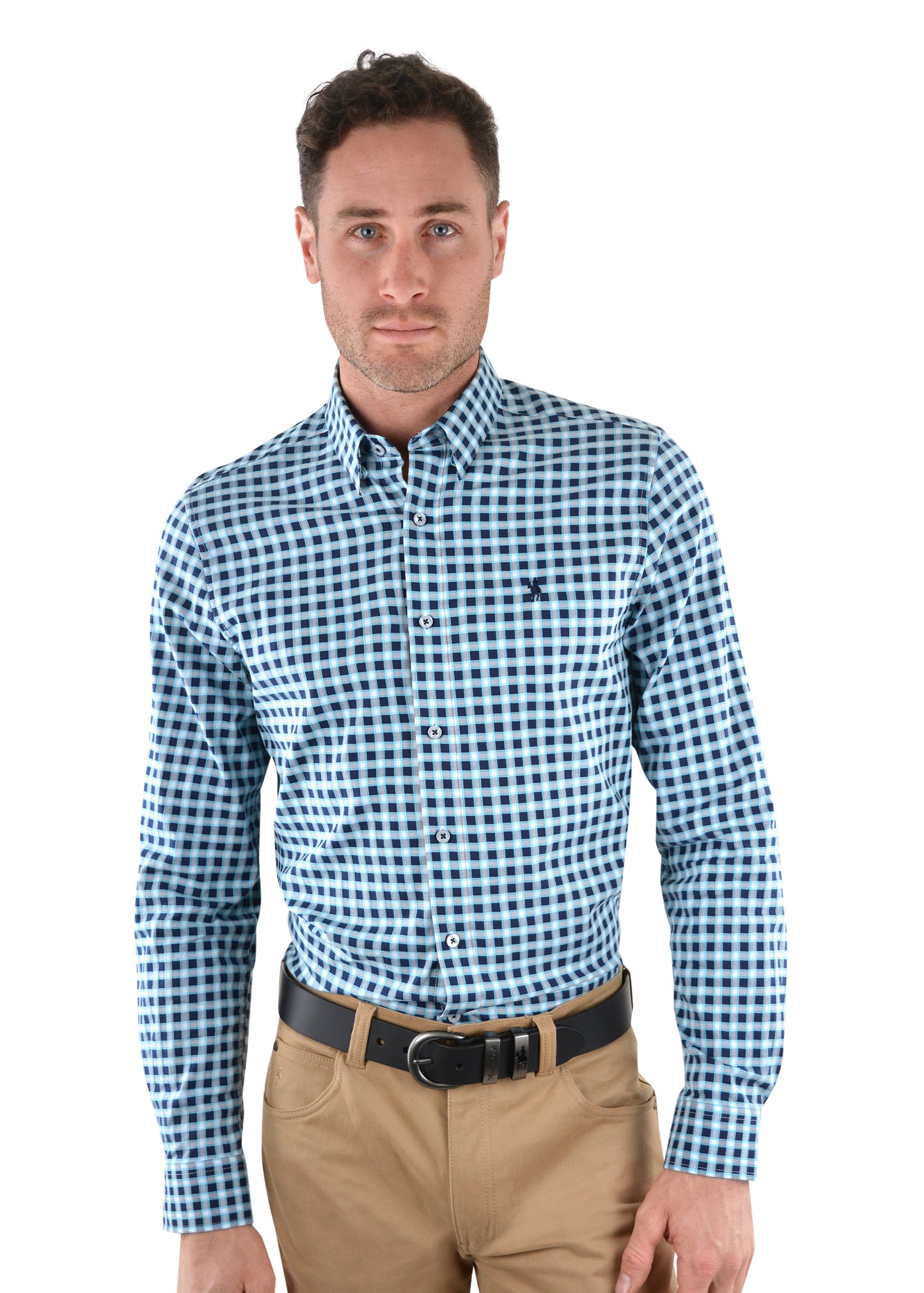 T2W1120002 Thomas Cook Men's Byrnes Tailored LS Shirt