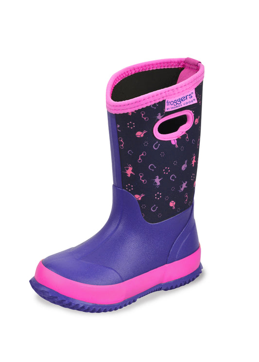 T2W78081 Thomas Cook Kids Froggers Purple/Pink