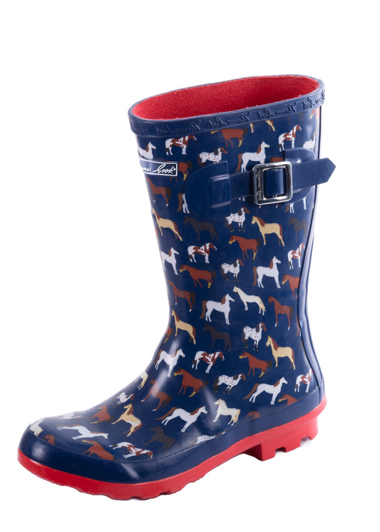 T3W28408 Thomas Cook Deloraine Horses Gum Boots