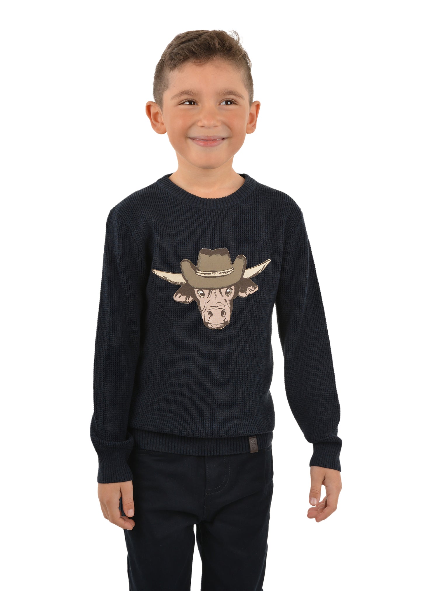 T3W3518035 Thomas Cook Boys Bull Head Jumper