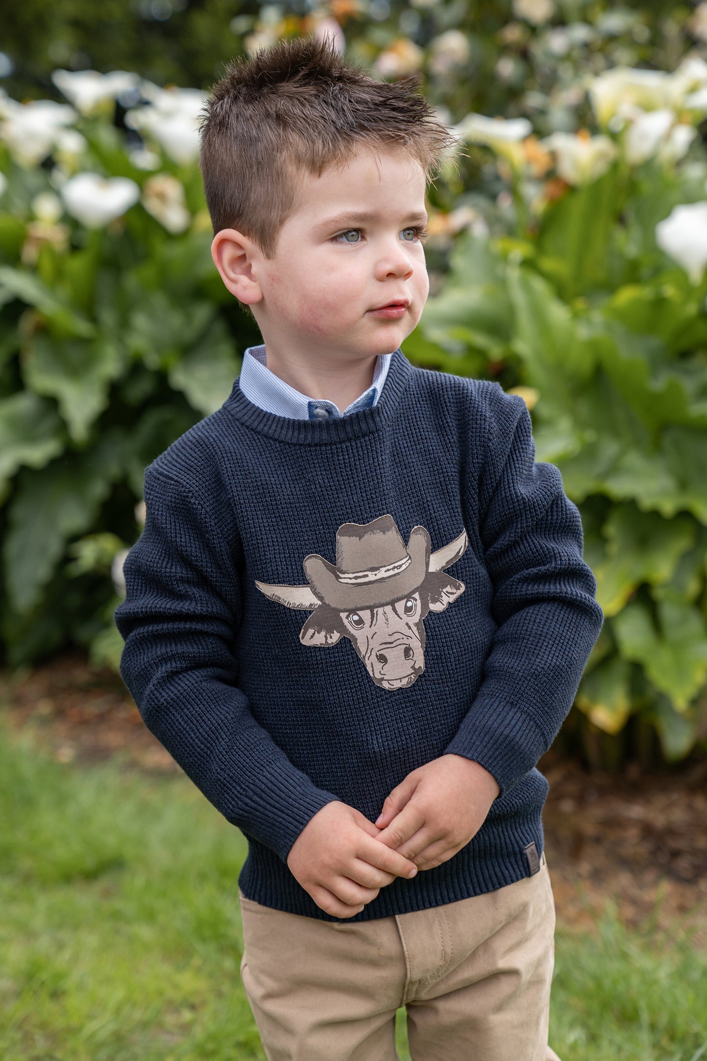 T3W3518035 Thomas Cook Boys Bull Head Jumper