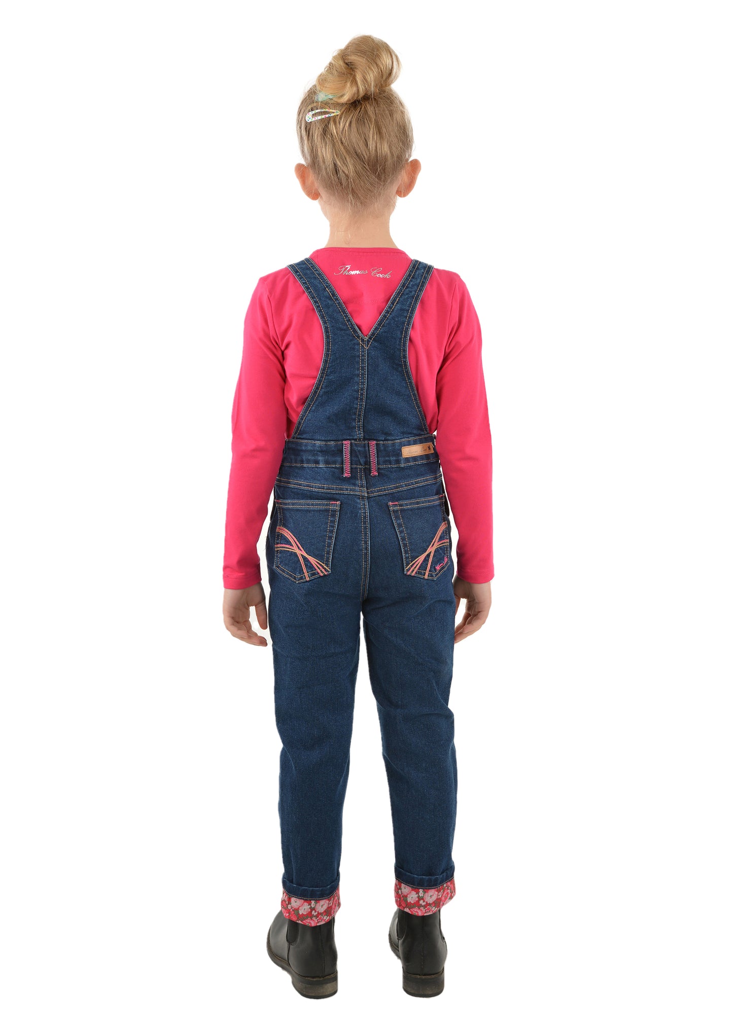 T3W5303120 Thomas Cook Girls Grace Dungarees