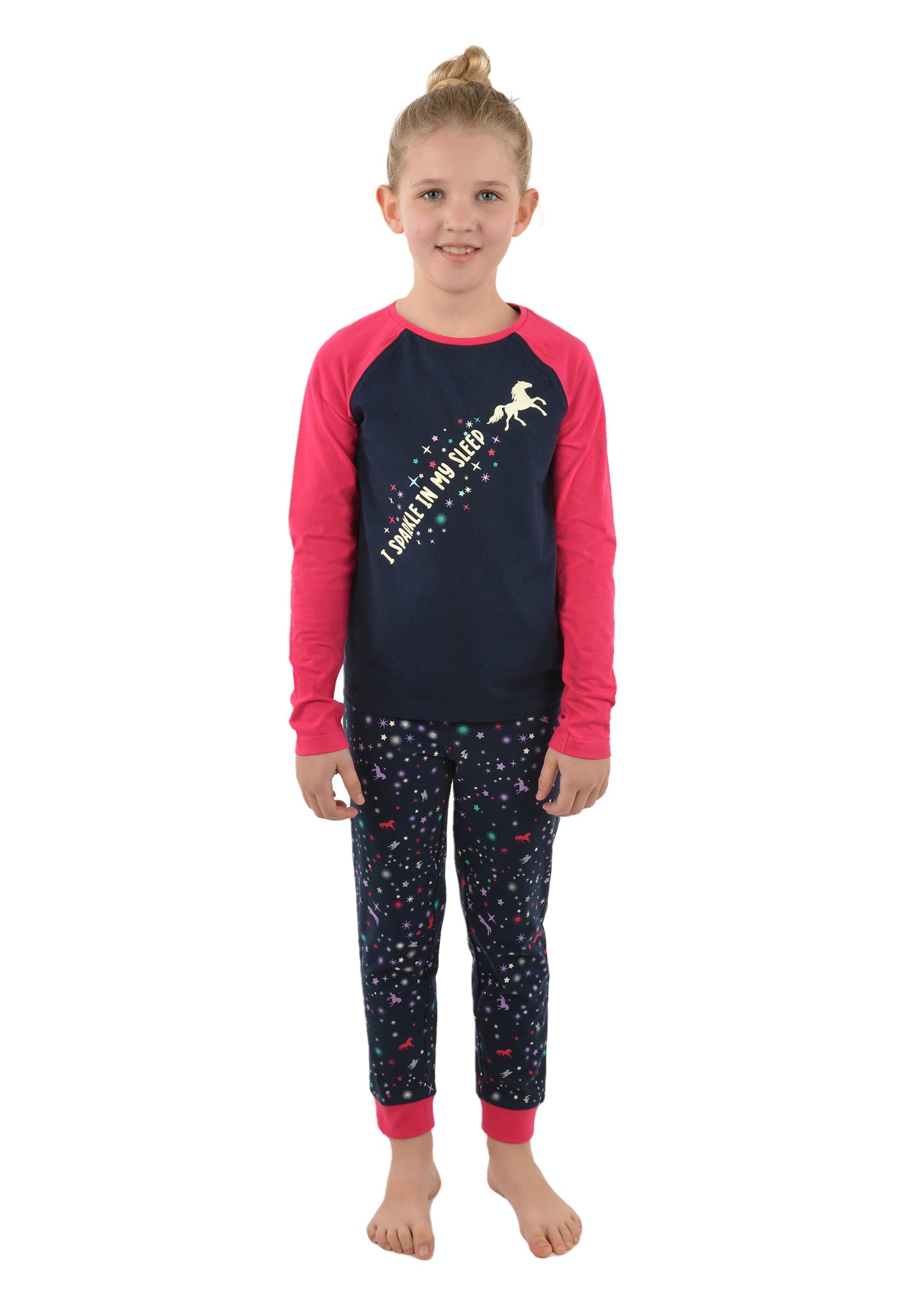 T3W5929PJS Thomas Cook Girls Sparkle Pyjamas