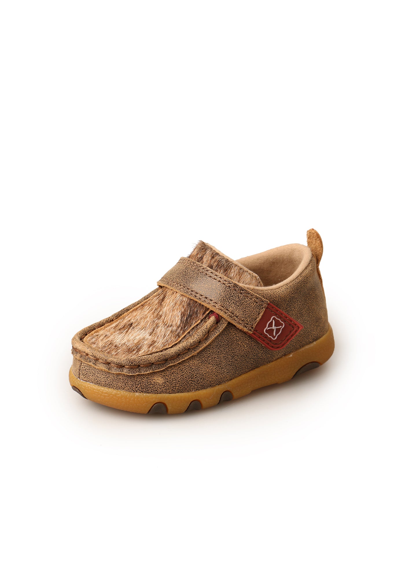 TCICA0001 Twisted X Infants Cow Hide Mocs