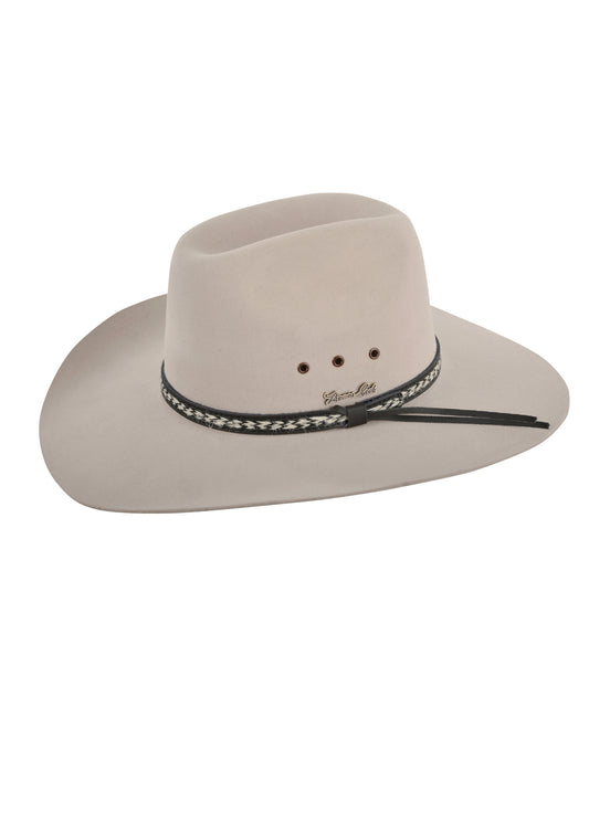 TCP1912HAT Thomas Cook Men's Brumby Pure Fur Felt Hat Bone