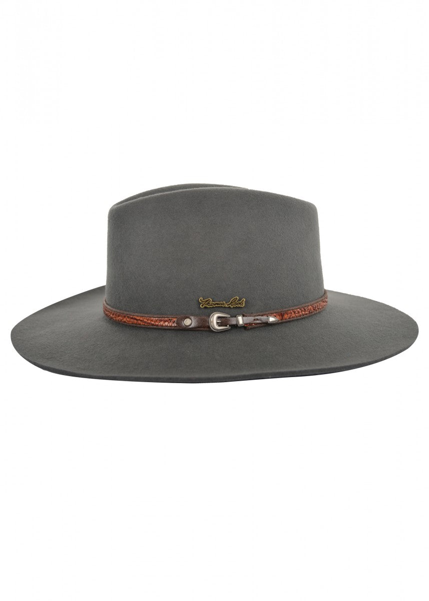 TCP1921HAT Thomas Cook Wool Felt Hat Charcoal