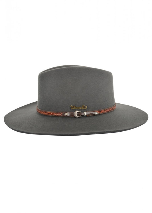 TCP1921HAT Thomas Cook Wool Felt Hat Charcoal