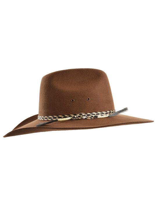 TCP1939HAT Thomas Cook Station Wool Felt Hat Chestnut