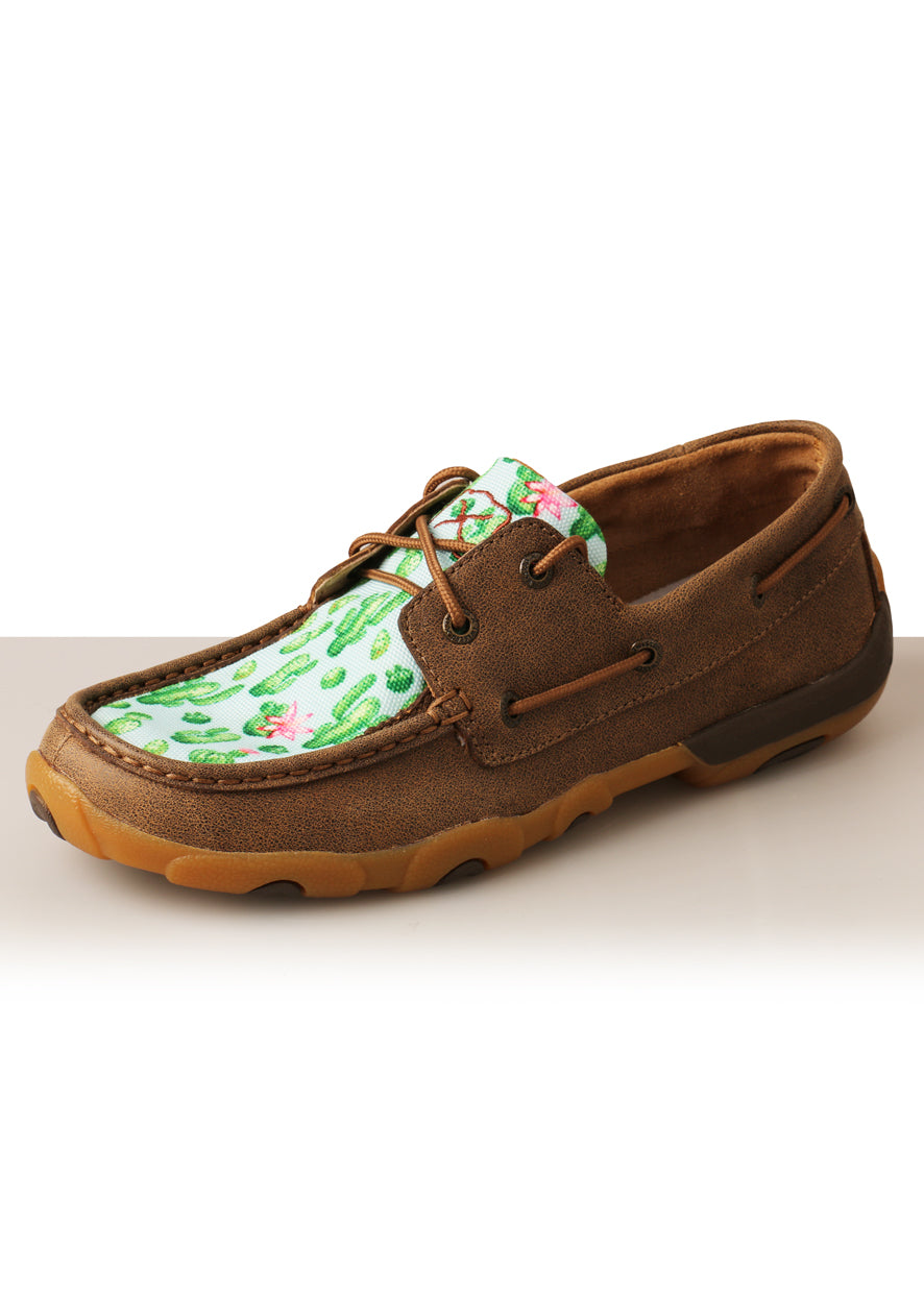 TCWDM0015 Twisted X Women's Cactus Moc's Lace Up