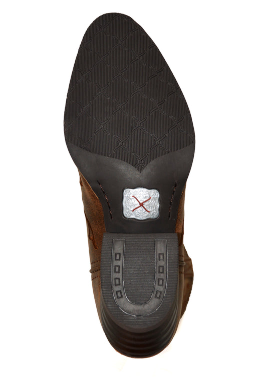 TCWWT0002 Twisted X Wms Dark Brown Bomber Boots
