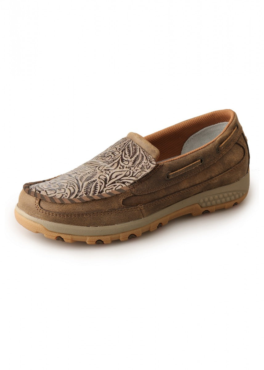 TCWXC0020 Twisted X Women's Tooled Cell Stretch Slip On