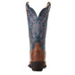 10040446 Ariat Women's Round Up Square Toe Storming Brown/Singing the Blues