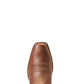 10040446 Ariat Women's Round Up Square Toe Storming Brown/Singing the Blues