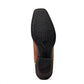 10040446 Ariat Women's Round Up Square Toe Storming Brown/Singing the Blues