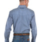 X1S1111671 Wrangler Men's Gibson Print Logo LS Shirt
