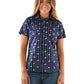 X1S2132707 Wrangler Women's Rheanna Print Western SS Shirt