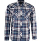 X1W1111601 Wrangler Men's Powell Check L/S Shirt