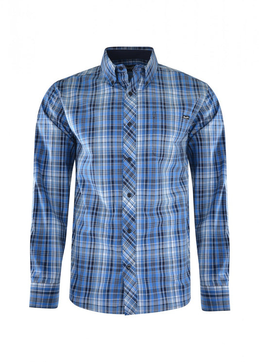 X1W1115610 Wrangler Men's Richmond Check L/S Shirt