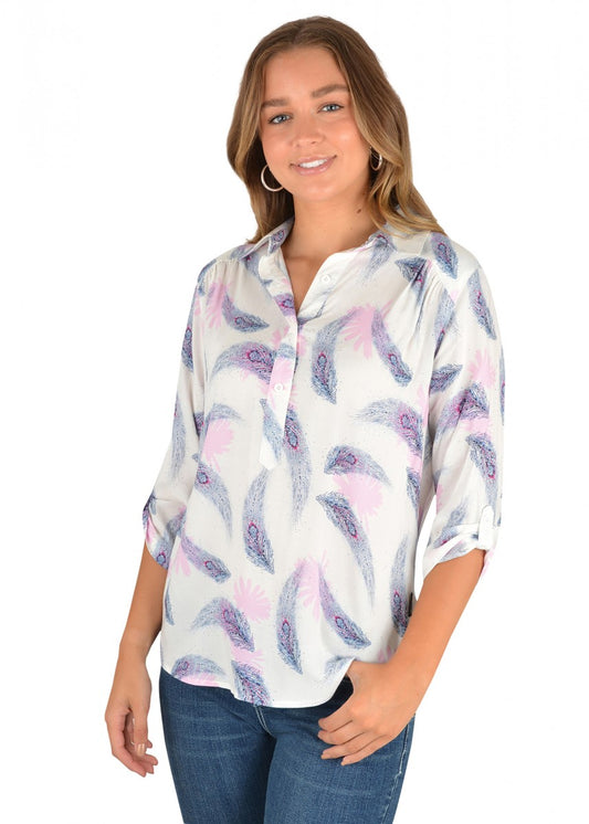 X2S2131872 Rebecca Wmns 3/4 Sleeve Shirt