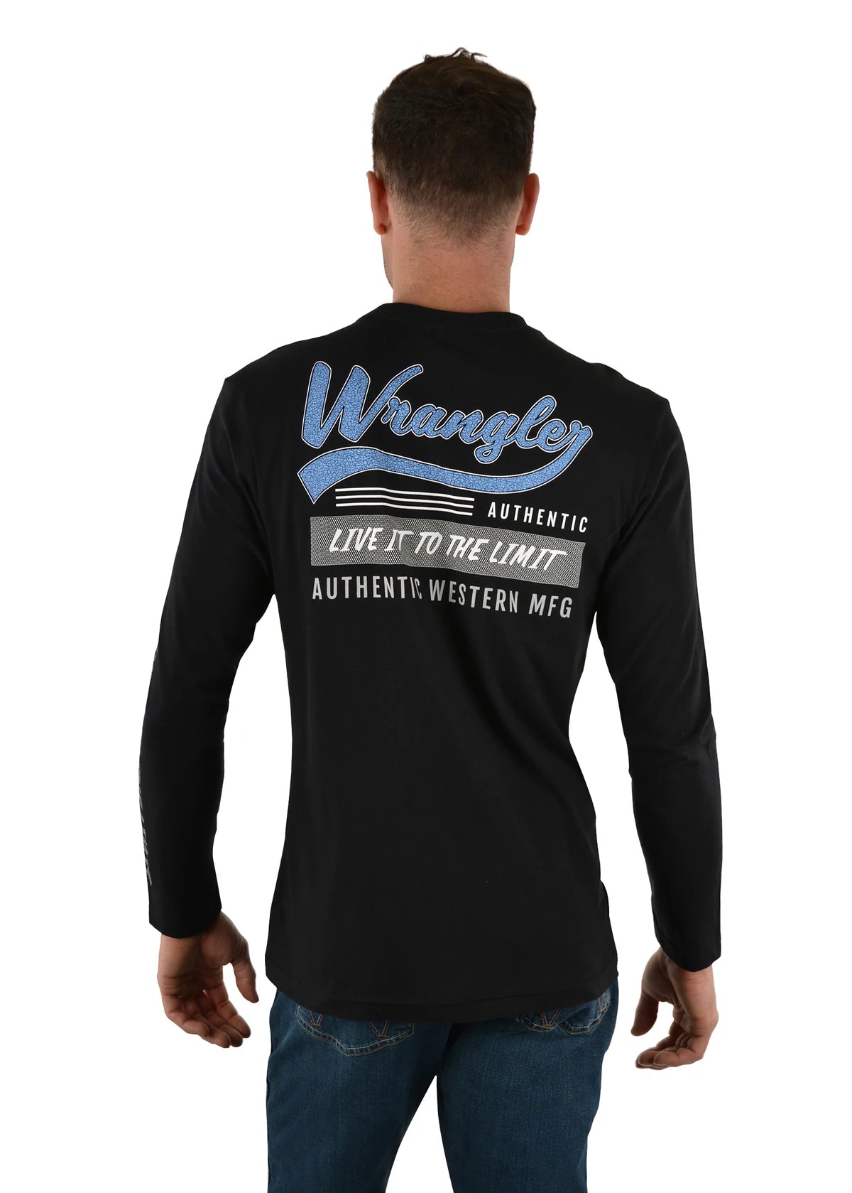 X2W1568746 Wrangler Men's Nicholas LS Tee