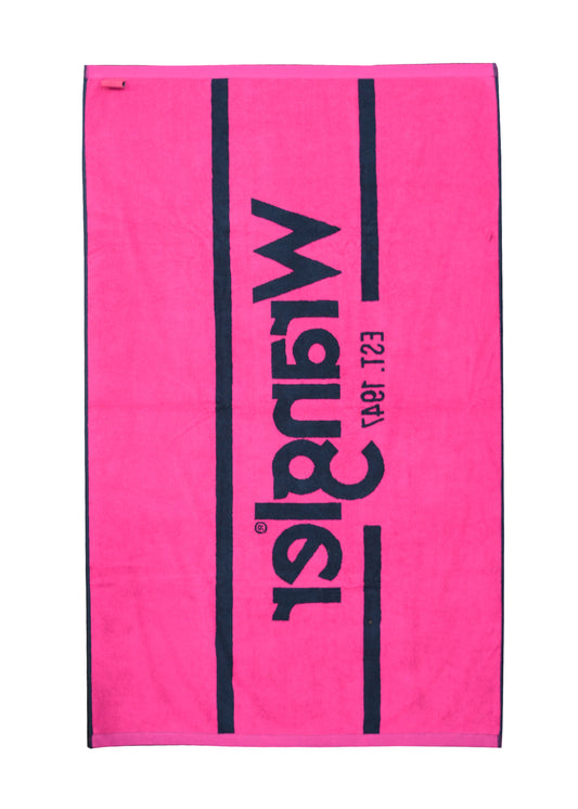 XCP1902TWL Wrangler Signature Towel Pink/Navy