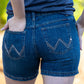 XCP2336589 Wrangler Women's Ultimate Q Baby Booty Up Short