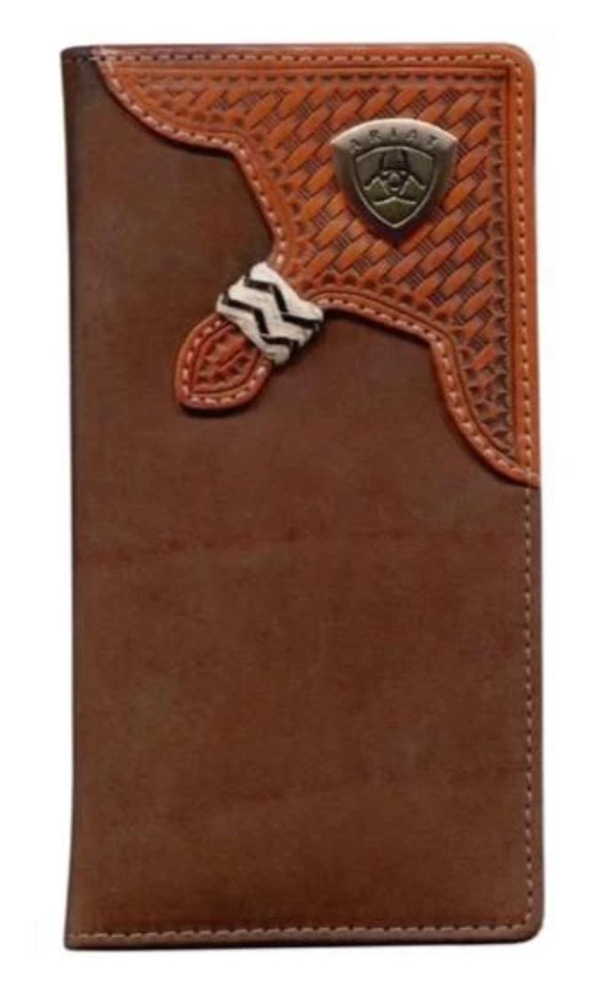 WLT1111A Ariat Rodeo Wallet Brown