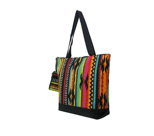 ROD821-BLACK Tribal Bag