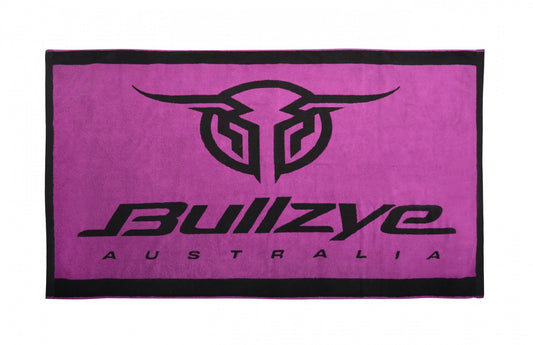BCP1949TWL Bullzye Logo Towel Royal Violet