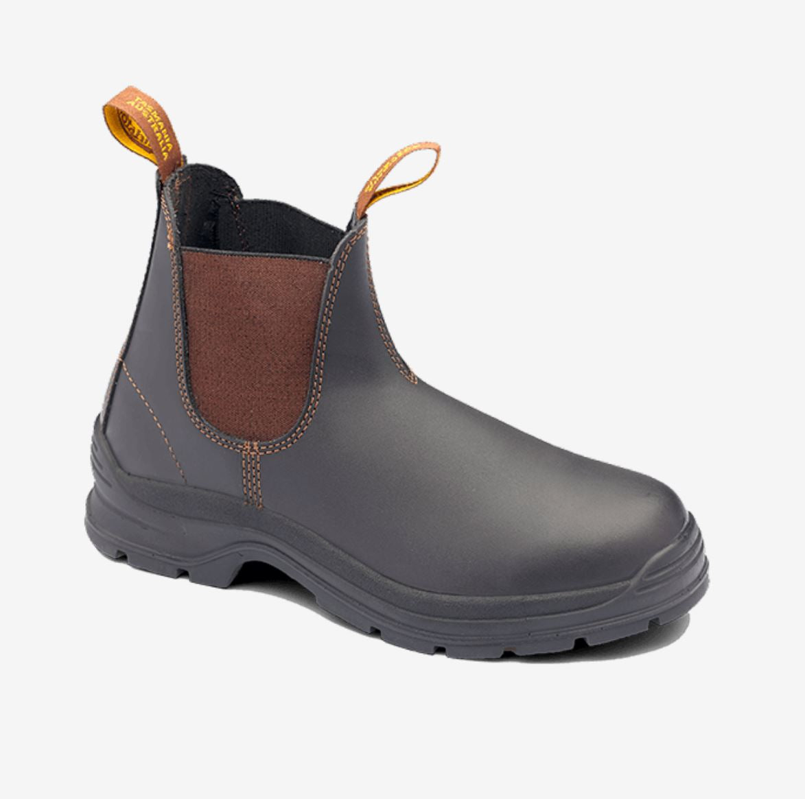 405 Blundstone Non Safety Boot Brown Waxy