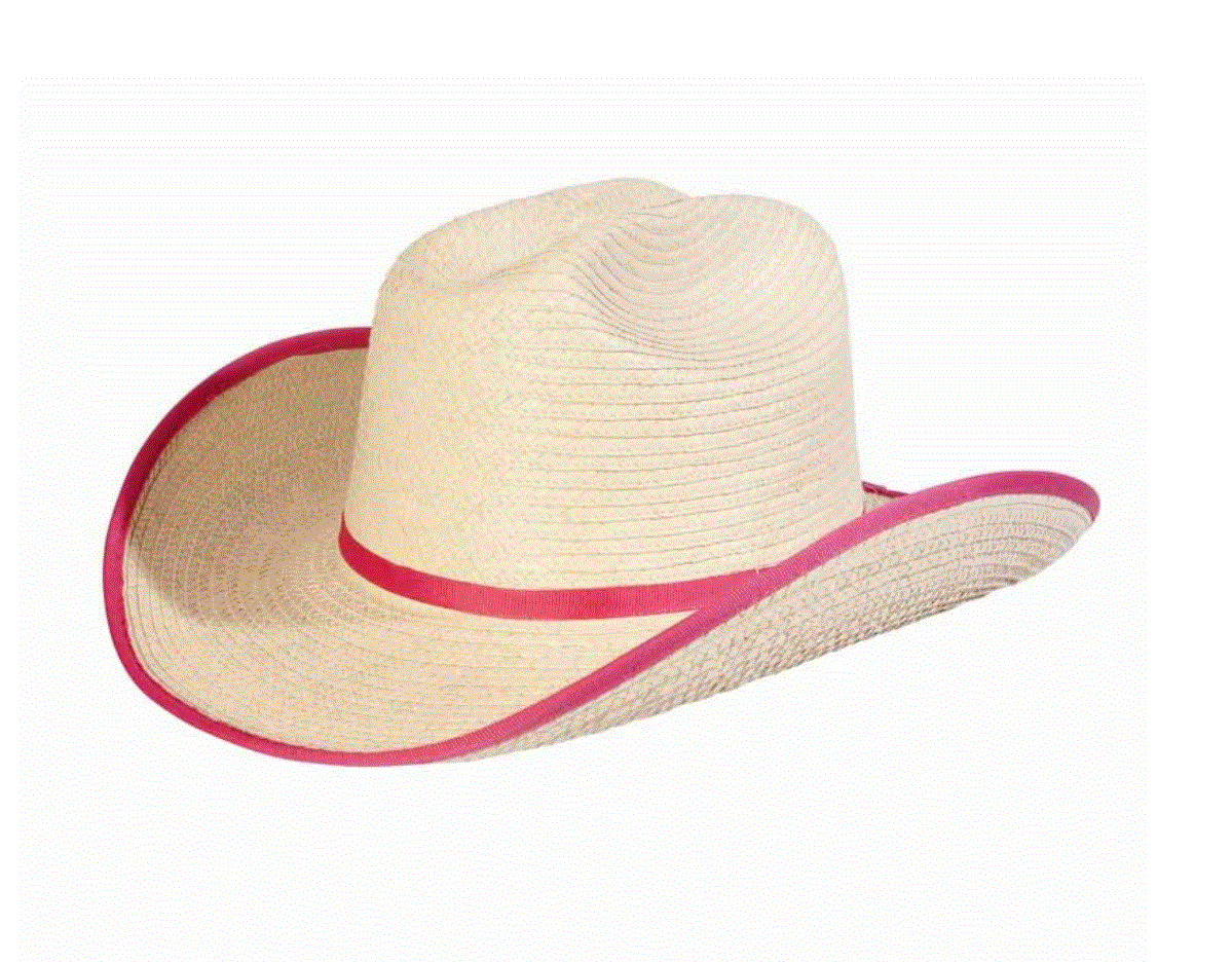 HGKC+BE Sunbody Kids Cattleman hat PINK