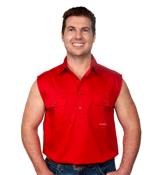 10103CHI Just Country Men's Sleeveless Chilli