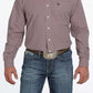 MTW1105281 Cinch Men's Multi Plaid LS Shirt
