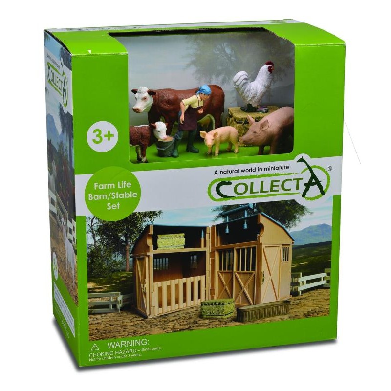 84137 Collecta Farm Barn Set